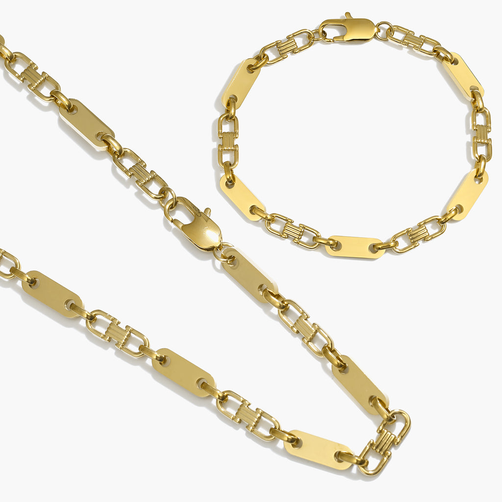 Set - 6mm - Plattenkette