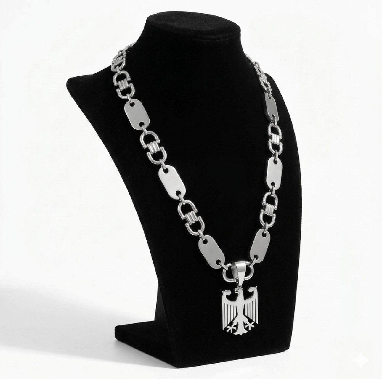 Set - 13mm - Plattenkette & Adler Anhänger